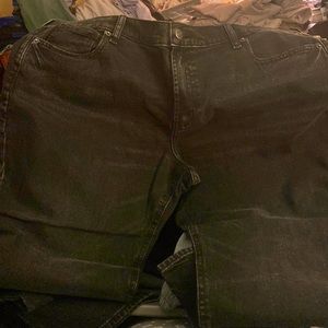 NWT Old Navy Mid-Rise Boyfriend black Jeans 16 Petite